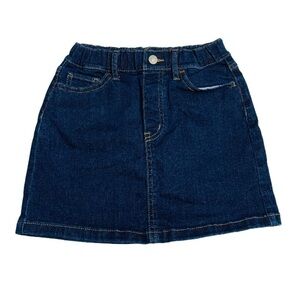 Uniqlo girls 5-6Y jean skirt